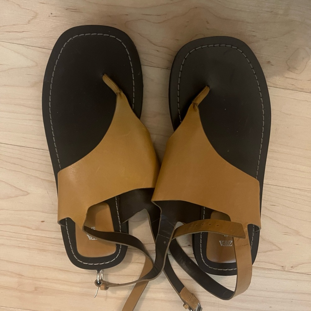 Zara ankle sandals size 37